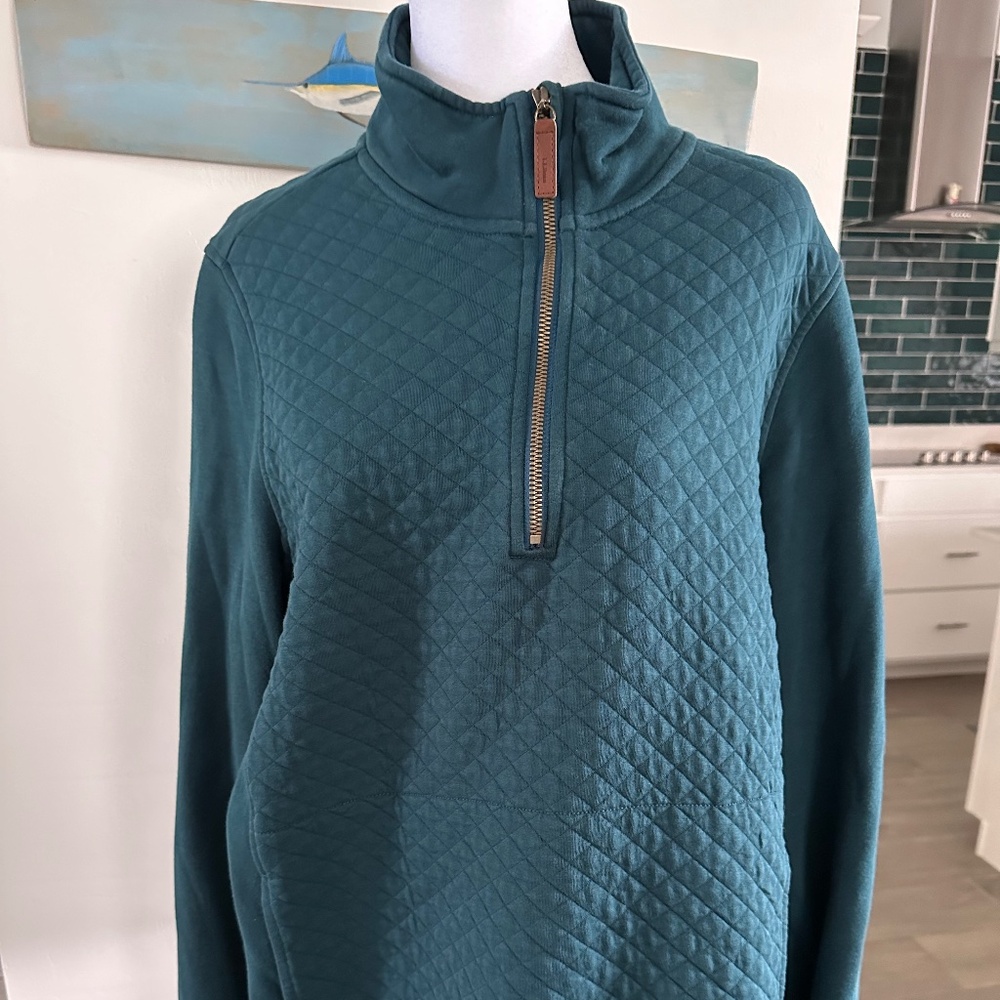 L L Bean Pullover top XL women's